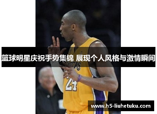 篮球明星庆祝手势集锦 展现个人风格与激情瞬间
