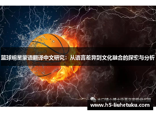 篮球明星蒙语翻译中文研究：从语言差异到文化融合的探索与分析